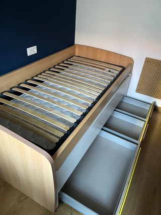 Cama nido con cajones