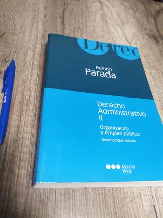 DERECHO ADMINISTRATIVO II - Ramón Parada