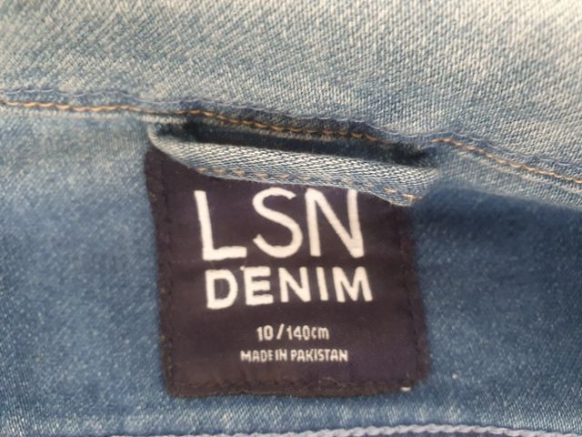 Chaqueta vaquera 10 años