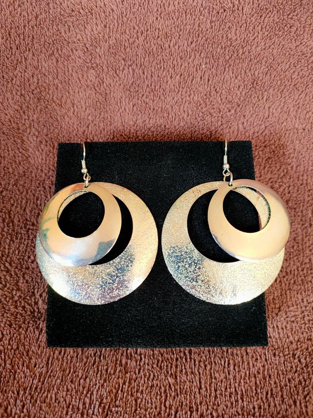 Orecchini in ferro battuto