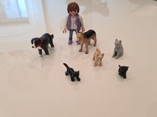 Hotel mascotas playmobil +refugios gatos y hamster