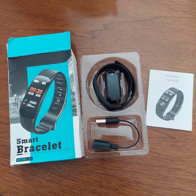 Smart Bracelet Fitness TrackerHeart Rate, Steps,
