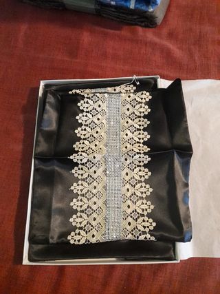 centrini in raso e pizzo