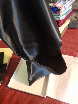 centrini in raso e pizzo