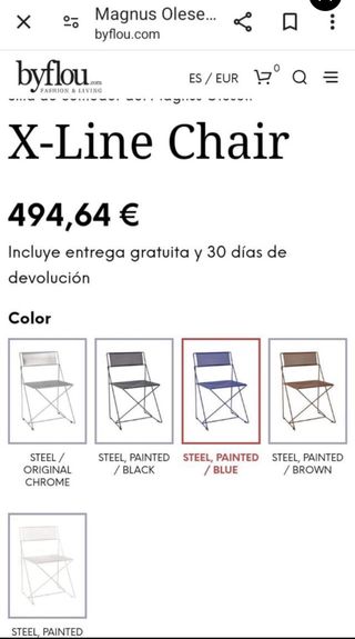 Silla X Line Niels-Jorgen Haugesen ñ Bent Krogh