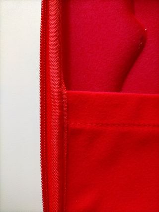 Neceser/maletín rígido rojo