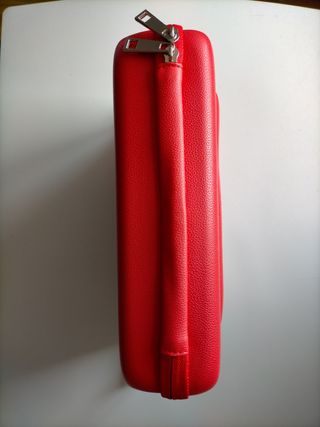 Neceser/maletín rígido rojo