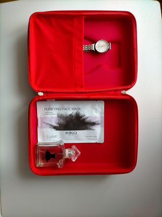 Neceser/maletín rígido rojo