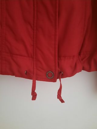 Parka roja Adolfo Domínguez U talla XS