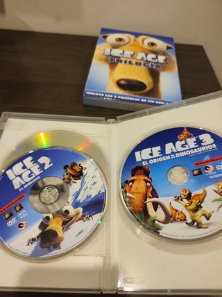 Ice Age trilogia DVDs