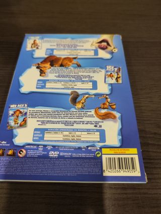 Ice Age trilogia DVDs