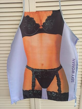 Delantal sexy woman