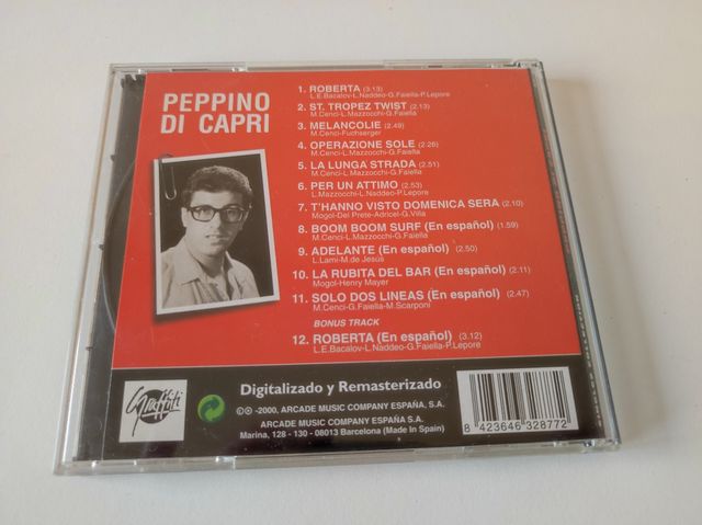 Peppino di Capri cantando en español