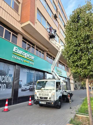 limpieza de cristales en altura