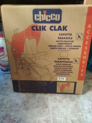 Coche y silla Chicco + capota parasol