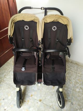 Carrito Bebe Bogaboo donkey gemelar