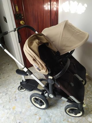 Carrito Bebe Bogaboo donkey gemelar