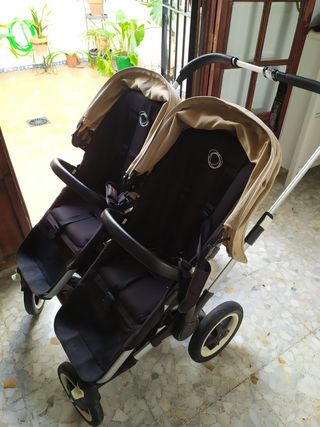 Carrito Bebe Bogaboo donkey gemelar