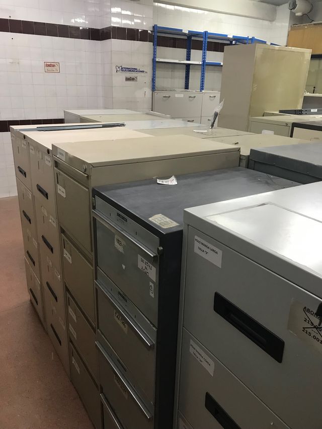 Archivadores metálicos 