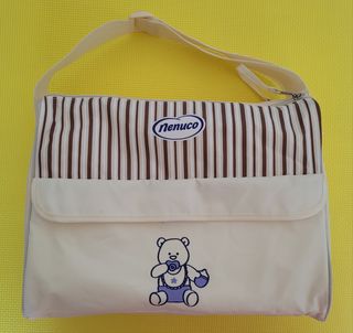 BOLSO PARA BEBÉ NENUCO MÁS REGALO DE MOCHILA ROSA.