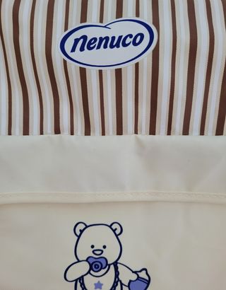 BOLSO PARA BEBÉ NENUCO MÁS REGALO DE MOCHILA ROSA.