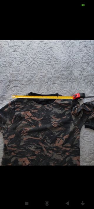 Zara sudadera camuflaje talla M