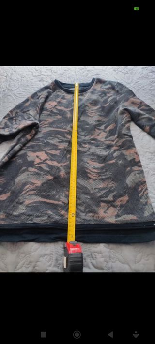 Zara sudadera camuflaje talla M