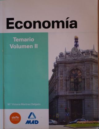 Temario Economía MAD Vol II Oposicione secundaria