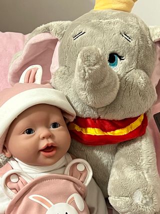 Bebé flexible de silicona de platino