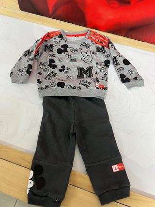 Tuta Adidas Disney Mickey And Friends Nero Grigio