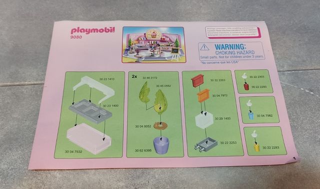 Playmobil 9080 Café Cupcake 