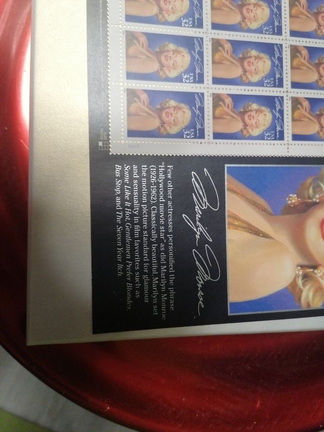 sellos marlin Monroe