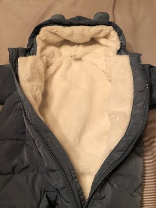 Buzo plumífero bebé