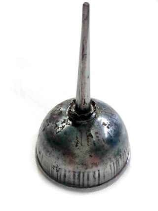 Aceitera antigua Alcuza metálica vintage