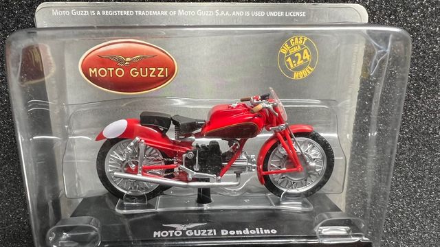 Moto Guzzi Dondolino, escala 1/24.