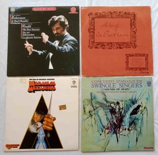 MÚSICA CLÁSICA (LOTE 5) - 9 discos LPs
