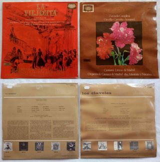 ZARZUELA - 13 discos LPs