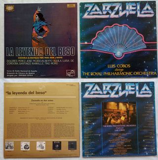 ZARZUELA - 13 discos LPs