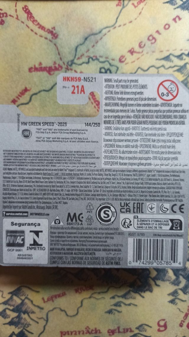 hot Wheels Fiat 500e