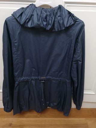 Gabardina azul marino