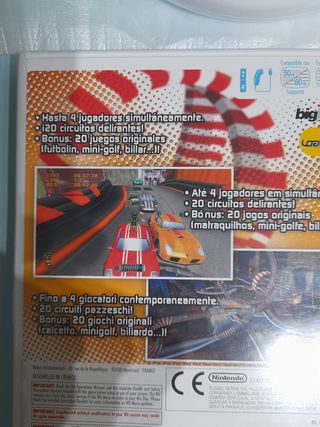 Juego wii-U Mad Tracks+3volantes"NUEVOS"