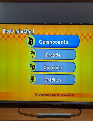 Juego wii-U Mad Tracks+3volantes"NUEVOS"