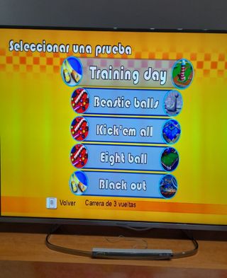 Juego wii-U Mad Tracks+3volantes"NUEVOS"