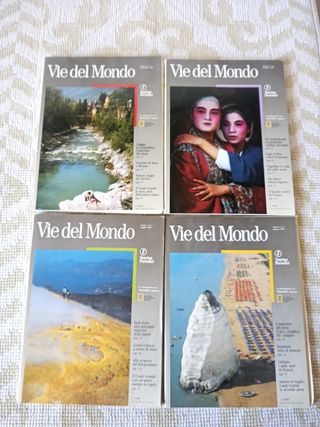 Vie del Mondo Touring Club - 4 riviste 1987