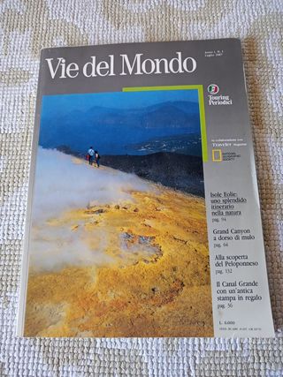 Vie del Mondo Touring Club - 4 riviste 1987