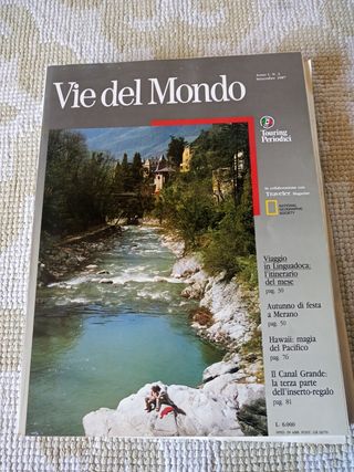 Vie del Mondo Touring Club - 4 riviste 1987