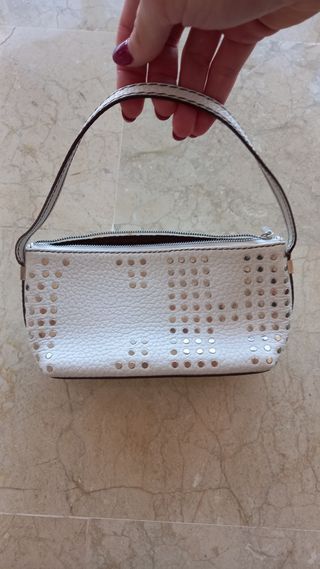 Bolso Carolina Herrera de hombro piel blanca