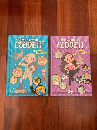 Pack dos libros de "El mundo de Clodett"