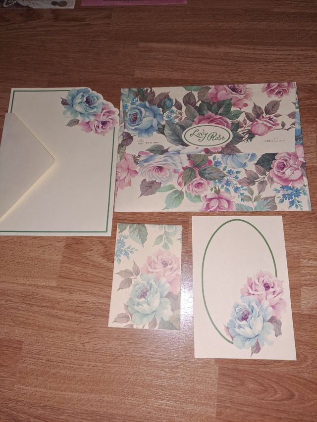 Lote de cartas perfumadas años 90