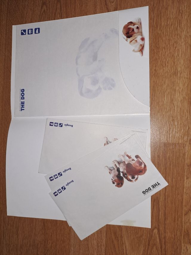 Lote de cartas perfumadas años 90